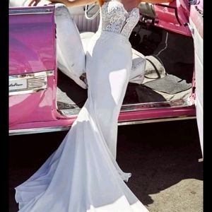 L'Amour calla Blanche wedding dress